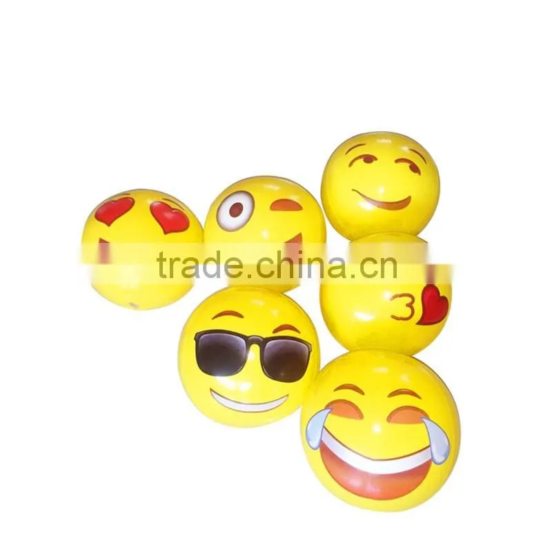 2016 Summer Hollow Emoji Inflatable Beach Balls