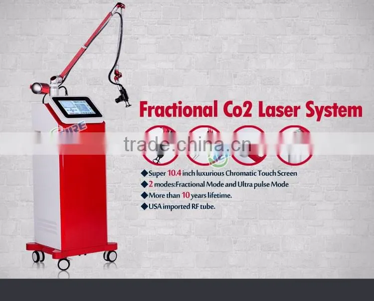 Factory price CE approved fractional co2 laser scar removal glass tube fractional co2 laser