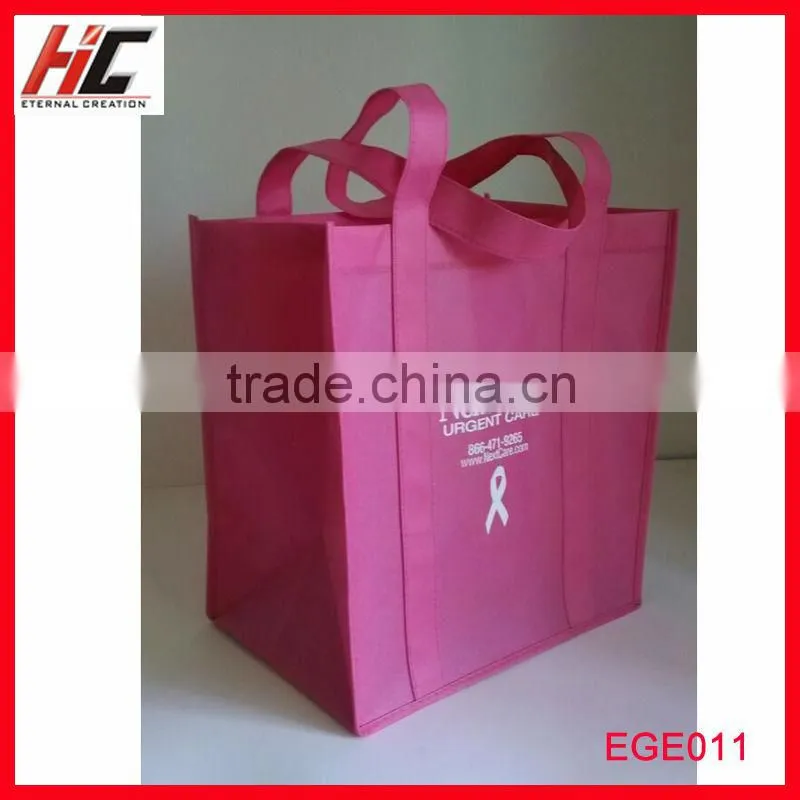 Yiwu factory custom cheap and high quality Non woven Shopping Bag eco sling bag
