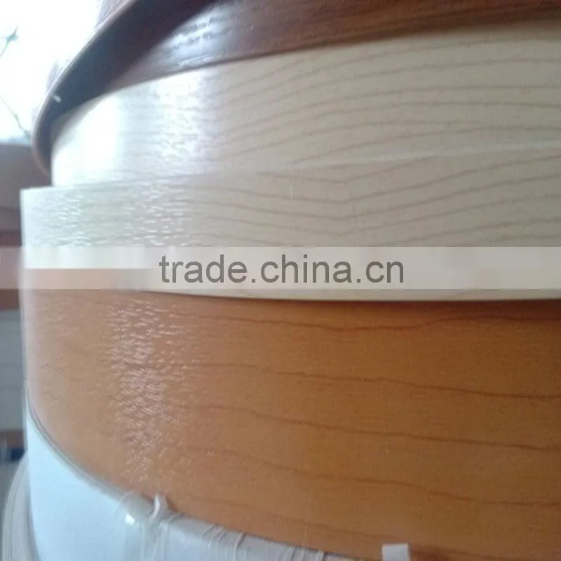 wood grain pvc edge banding