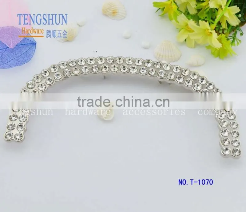 fasional decorative side clip for purse new style metel accessories for bags wholesale