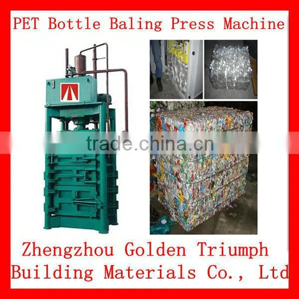 PET Bottle Bale Press Machines/PET Bottle Baling Press Machine