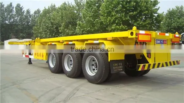 CIMC compressor and diesel engine 55CBM Bulk Cement Silo Tanker Trailer