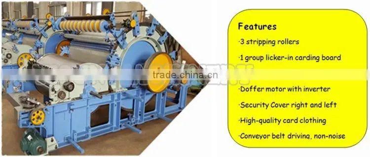 Cotton Used Carding Machine