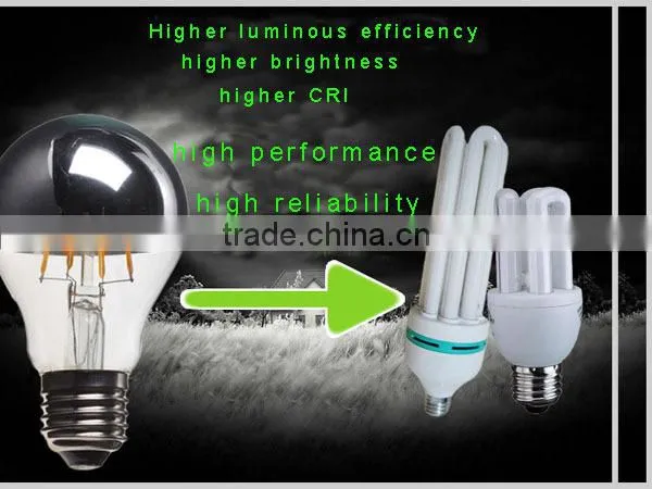 Alibaba R50 Chrome Cover Dimmable 2W 4W 6W 8W LED Filament Bulbs E27 E26 E14 Led Decorative Bulbs