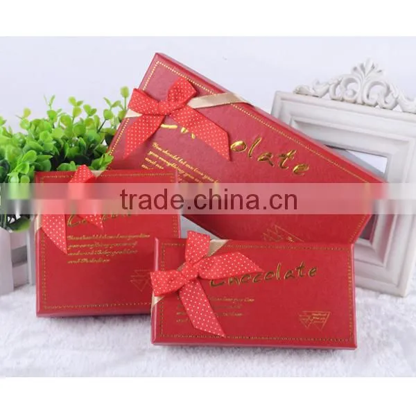 Different Sizes Sweet Chocolate Box