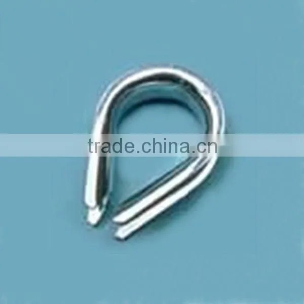 European Type Commercial Wire Rope Steel Thimbles