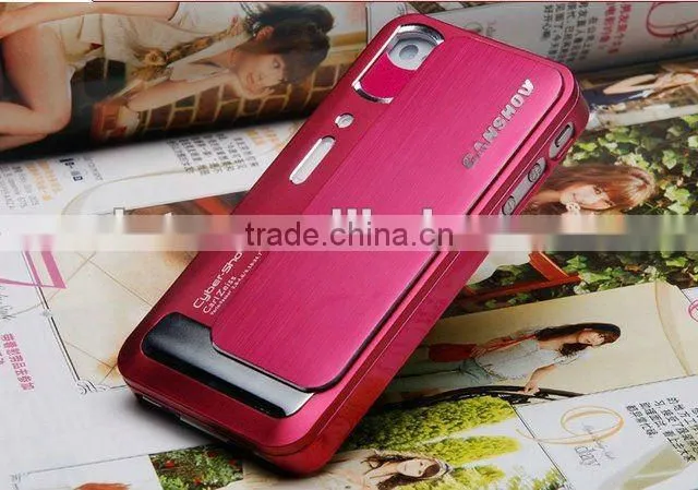 high quality fashion novelty aluminium mobile phone bumper cover case for Iphone 4/4S