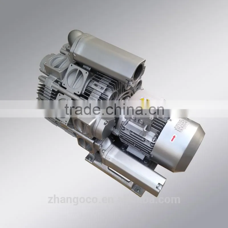 wastewater treatment using 3RB 3 stages 4KW ring blower