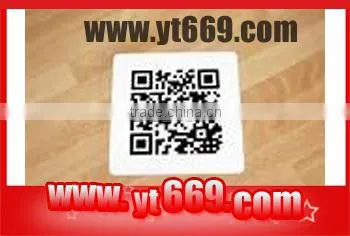 Adhesive 2D barcode Sticker