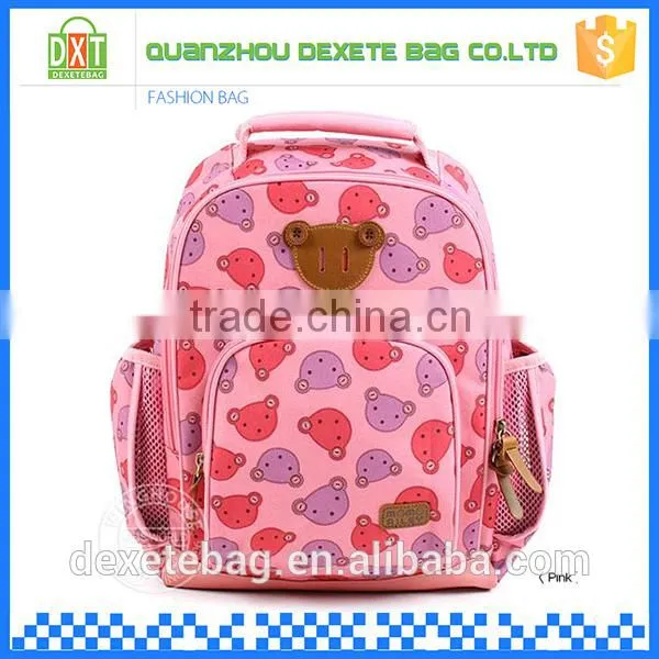 Cute style custom design kindergarten school bag