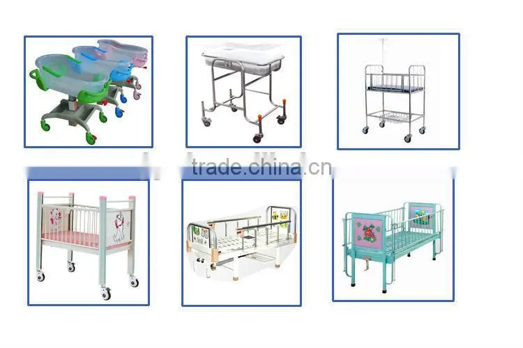 Double-crank hospital infant bed,baby carrier bed