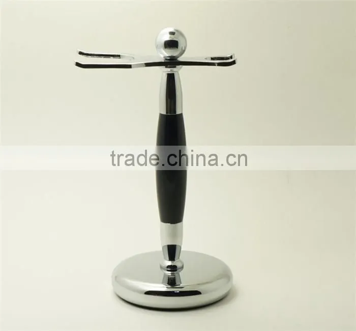 High Quality Men Shaving Brush Razor Stand Professional Stainless Shaving Stand