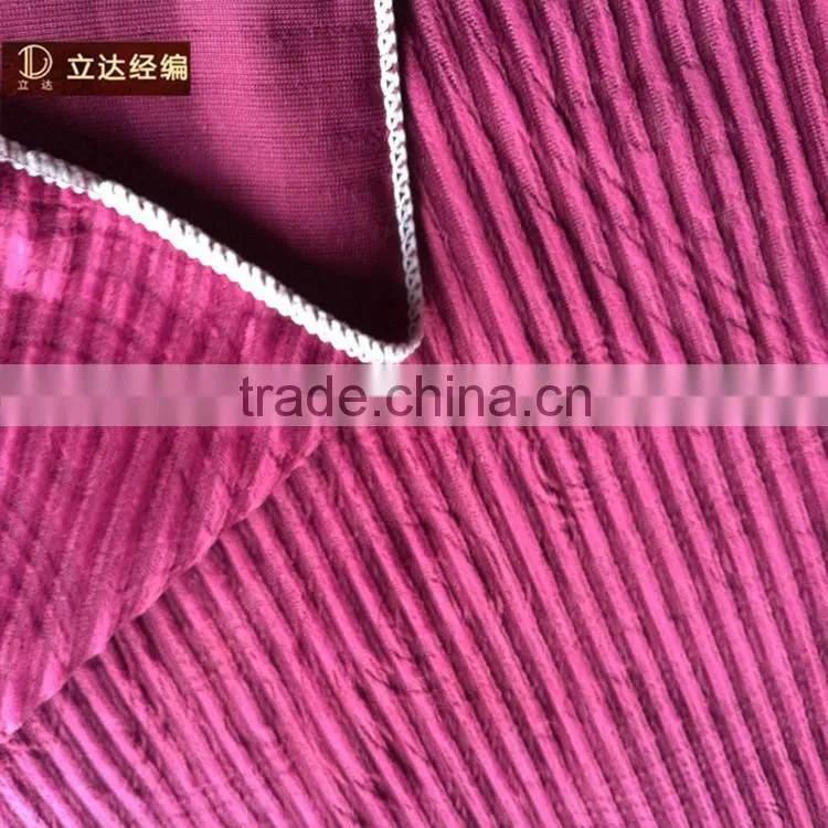Factory manufacture spandex velvet fabric
