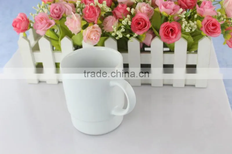 white biscuit ceramic mug/cookie sublimation cup/ novelty design children's favourite biscuit mug