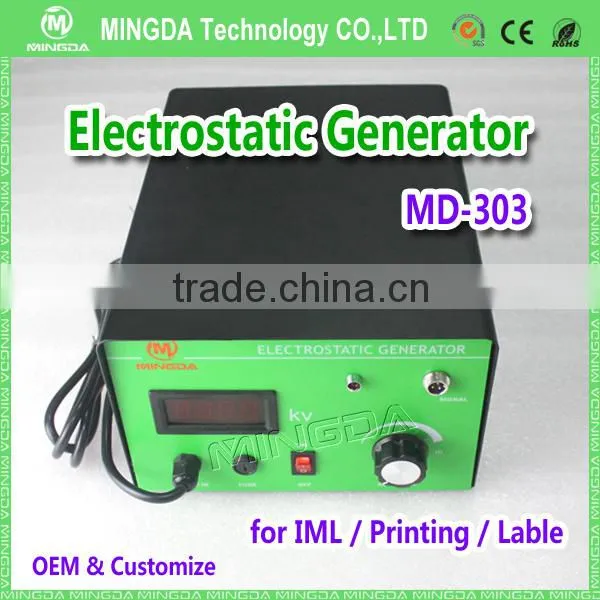 Manufacturer price 30KV electrostatic generator / negative electrostatic generator