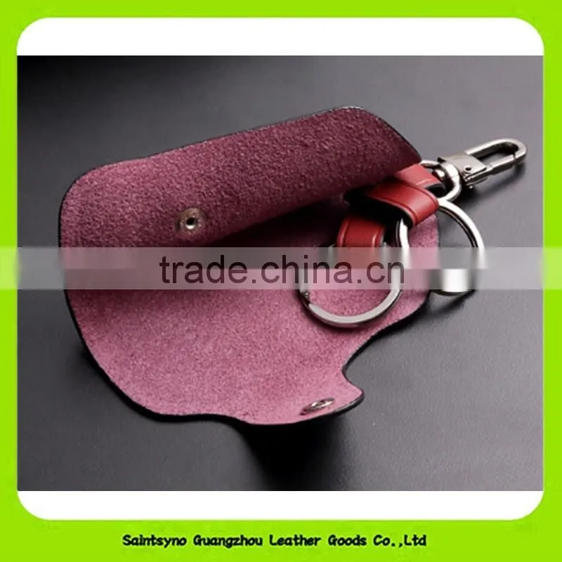Zip Around vintage leather key wallet key holder 16648