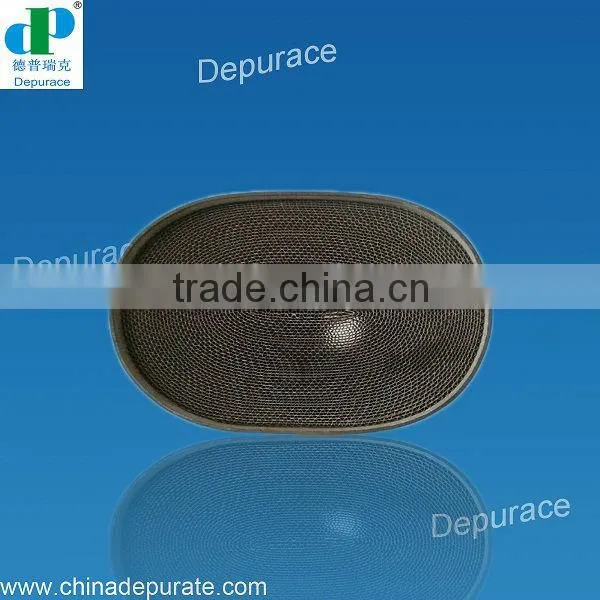 Brush cutter metal honeycomb catalyst