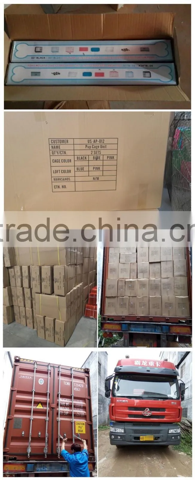 HOTE SALE animal dog pup plastic flight cage Guangdong Manufacture