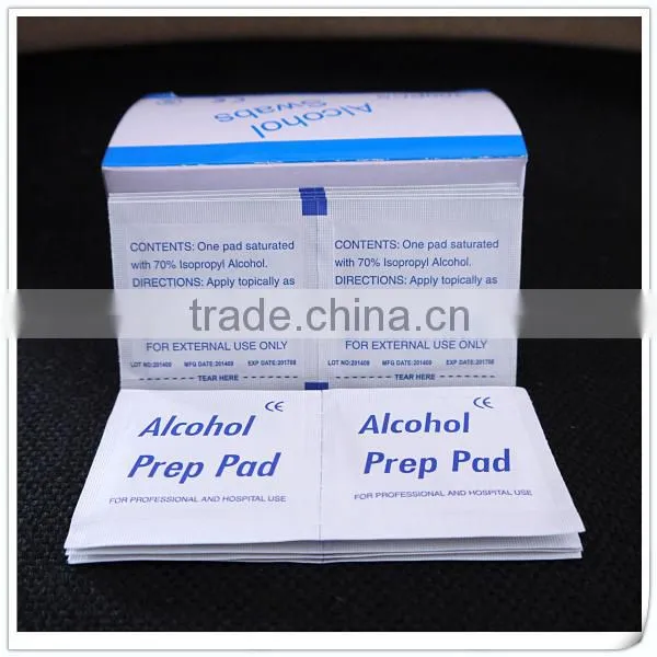 70% isopropyl alcohol swab