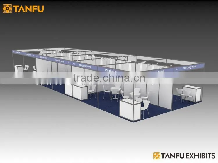 TANFU 10x20 or 10ft x 20ft Shell Scheme Tradeshow Booth