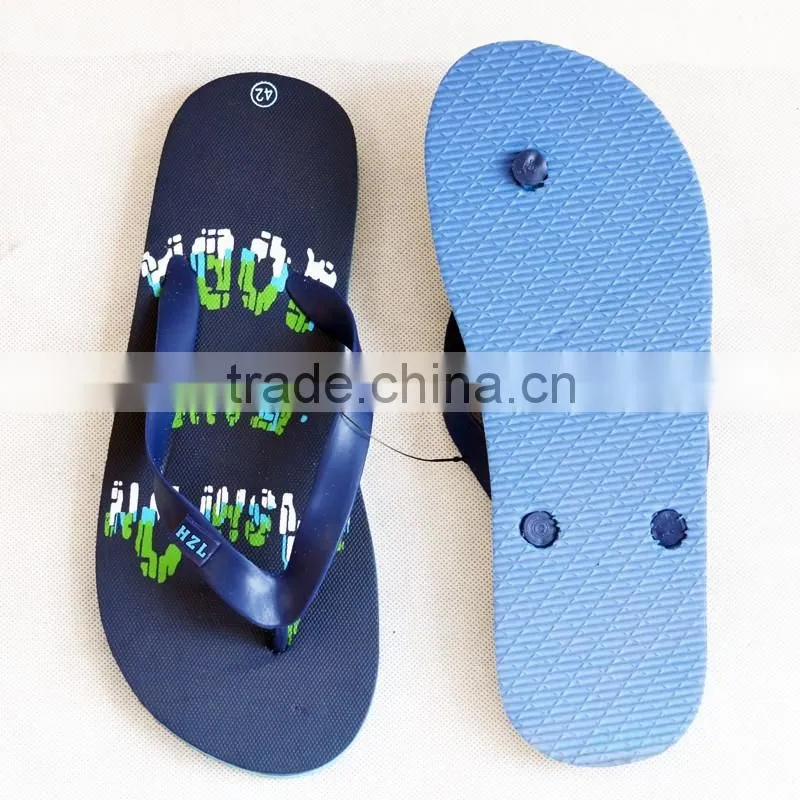 2016 new arrival EVA boys flip flops beach slippers
