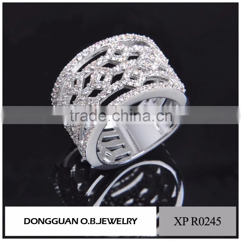 Fashion ring finger rings photos, latest wedding 2 gram white gold ring charm jewelry