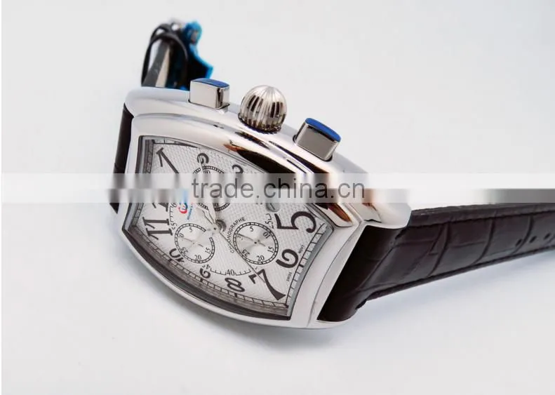 Luxury multifunctional stainless steel watch for men wrist watch