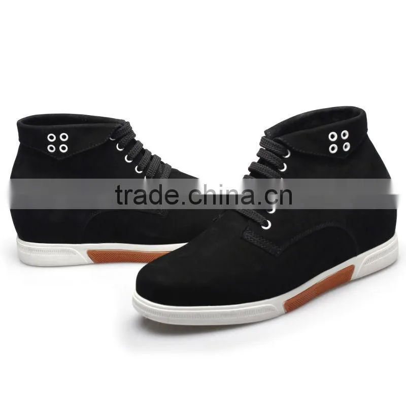 high heel boot/casual shoes mens / man leather boot