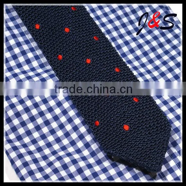 100% fashion silk knitted tie for men, tie knitted