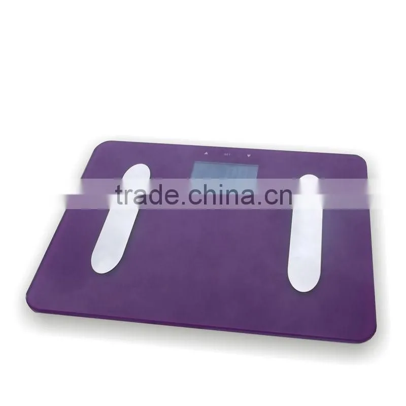 Colorful electronic body fat balance scale fat scale digital body analysis scale