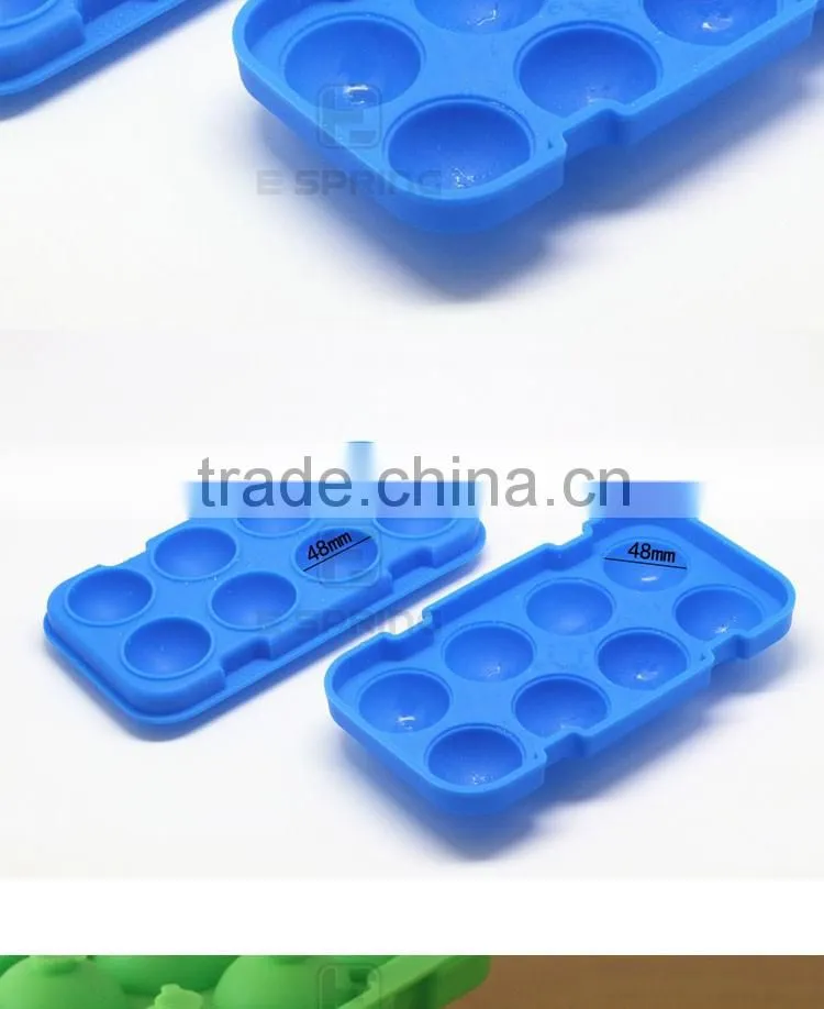 New 4.8cm diameter Silicone Ice Ball Cube Tray with small lid Freeze Mould Bar Jelly Chocolate Mold Maker