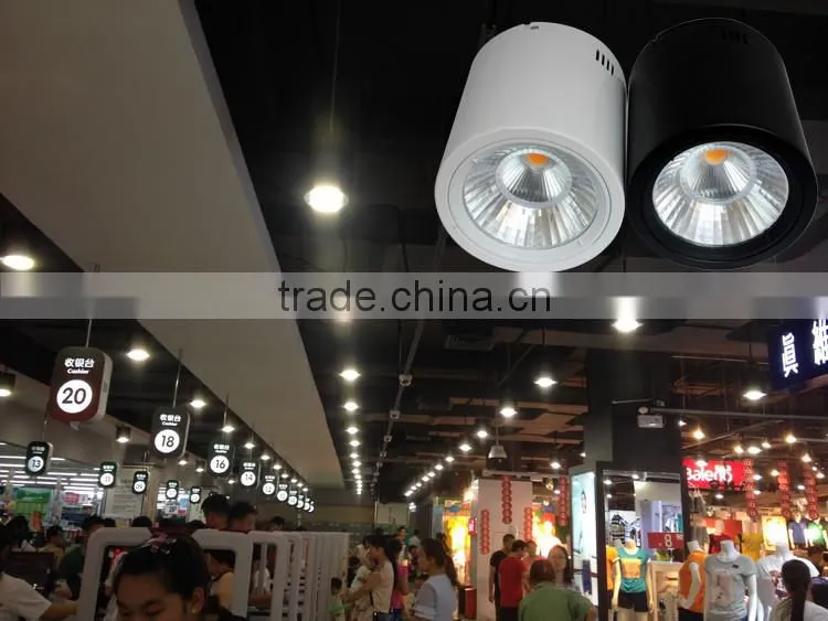 3 years warranty downlight cylinder 25W down light surface mounted