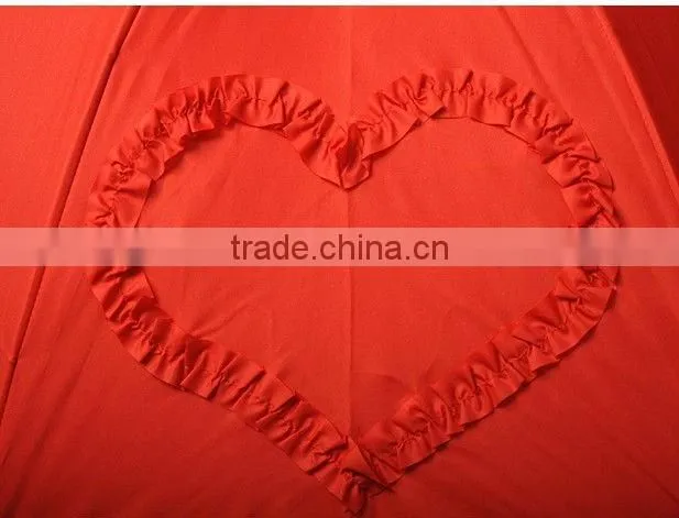 2013 New Led Umbrella heart led on cover