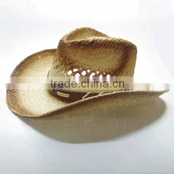 Nice styles cowboy hat with band decoration,good quality western cowboy hat,cowboy hard hat (SU-SH9743)