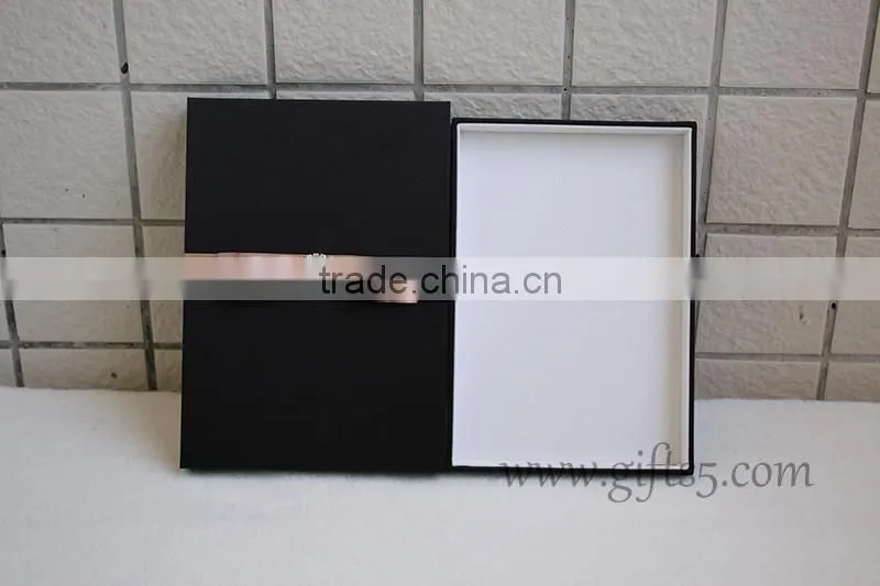 Custom Handmade Luxury Black wedding invitation gift boxes