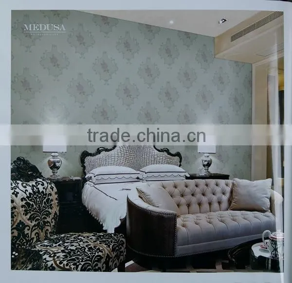 High quality vinyl wallpaper with beautiful flowers