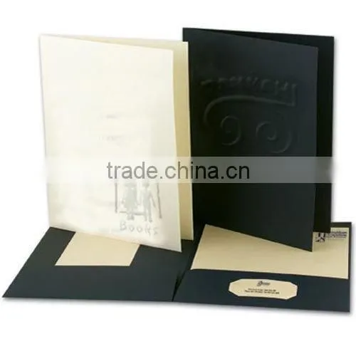 Paper Presentation Folder,Pocket Presentation Folder,Presentation Folder
