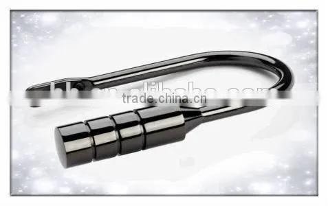 iron fashionable magnetic curtain tiebacks