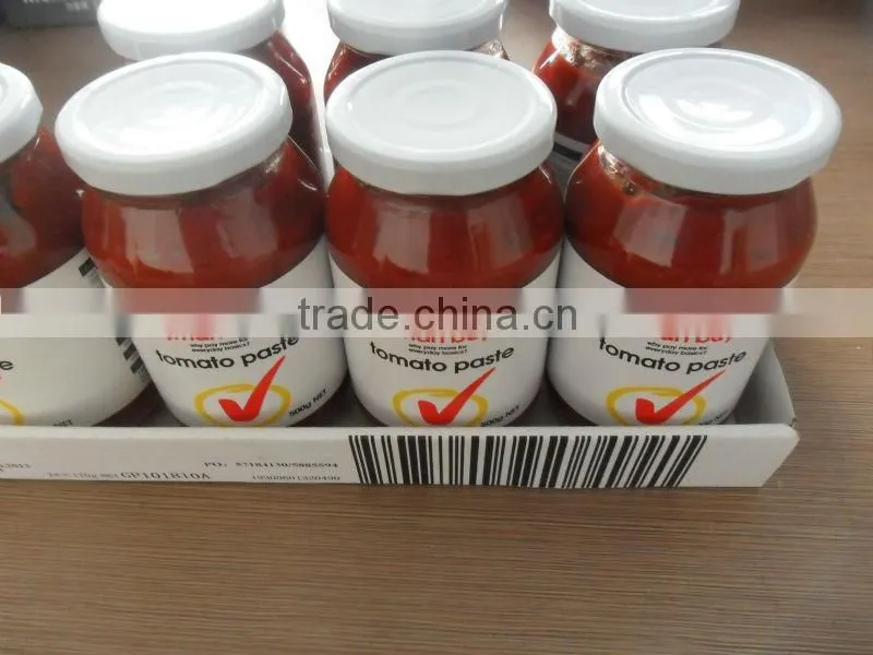 Best taste tomato ketchup concentrated in glass bottle 500gX12bottles