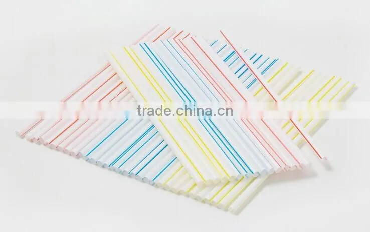 Various kinds of disposable straw