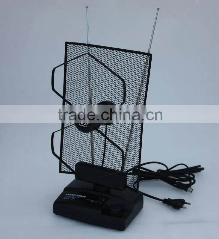 VCOM Hot Sale Remote-Controlled Rotating Indoor Antenna for TV