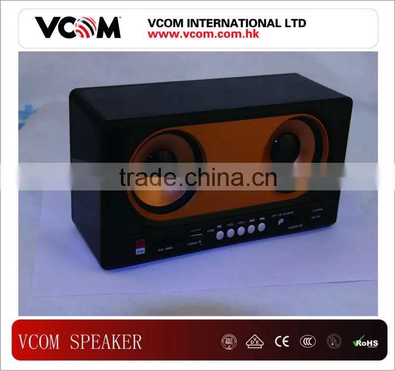 2013 top quality Wirless Bluetooth Input mini speaker