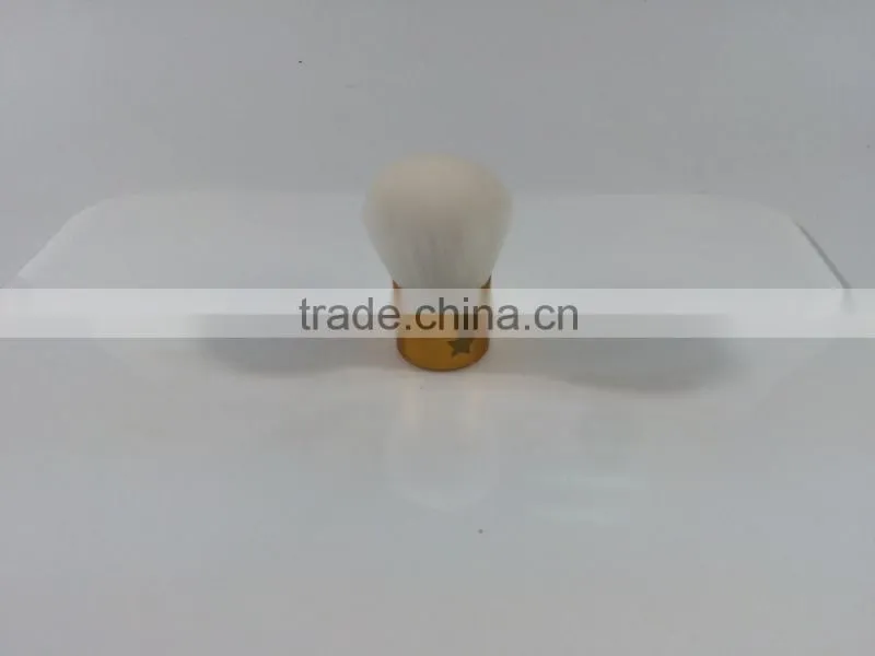 You can not miss 2015 mini white goat hair and golden ferrule kabuki brush wholesale