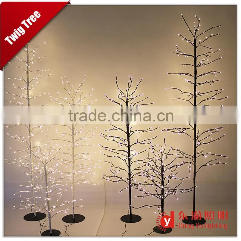 3' Artificial Mixed Twigs Christmas Led Light Trees