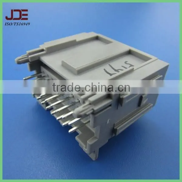 Customized 12 pin male PCB Jack RJ45 connector
