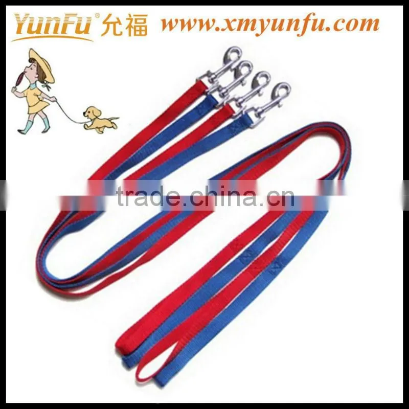 fashionable collar Soft PU nylon water dog collars metal buckle pet collar