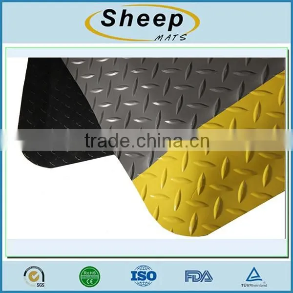 Hot sale durable waterproof printed anti-fatigue rubber floor industrial mat