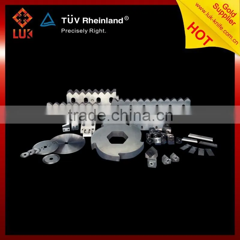 Plastic Recycling Machines Blade Plastic Granulator Rotary Cutter Blade