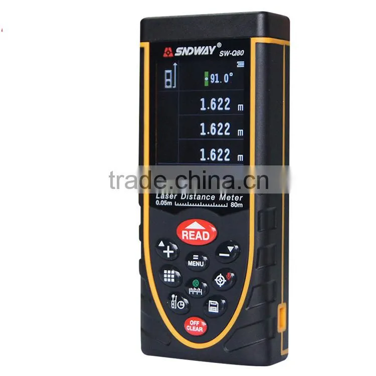 Hand Held Digital 80M Distance meter Laser Rangefinder With Camera